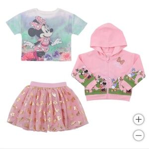 ✨ 3 Piece Set NWT Disney Minnie Mouse Tutu Set ✨ – Disney Park Trips, Birthdays
